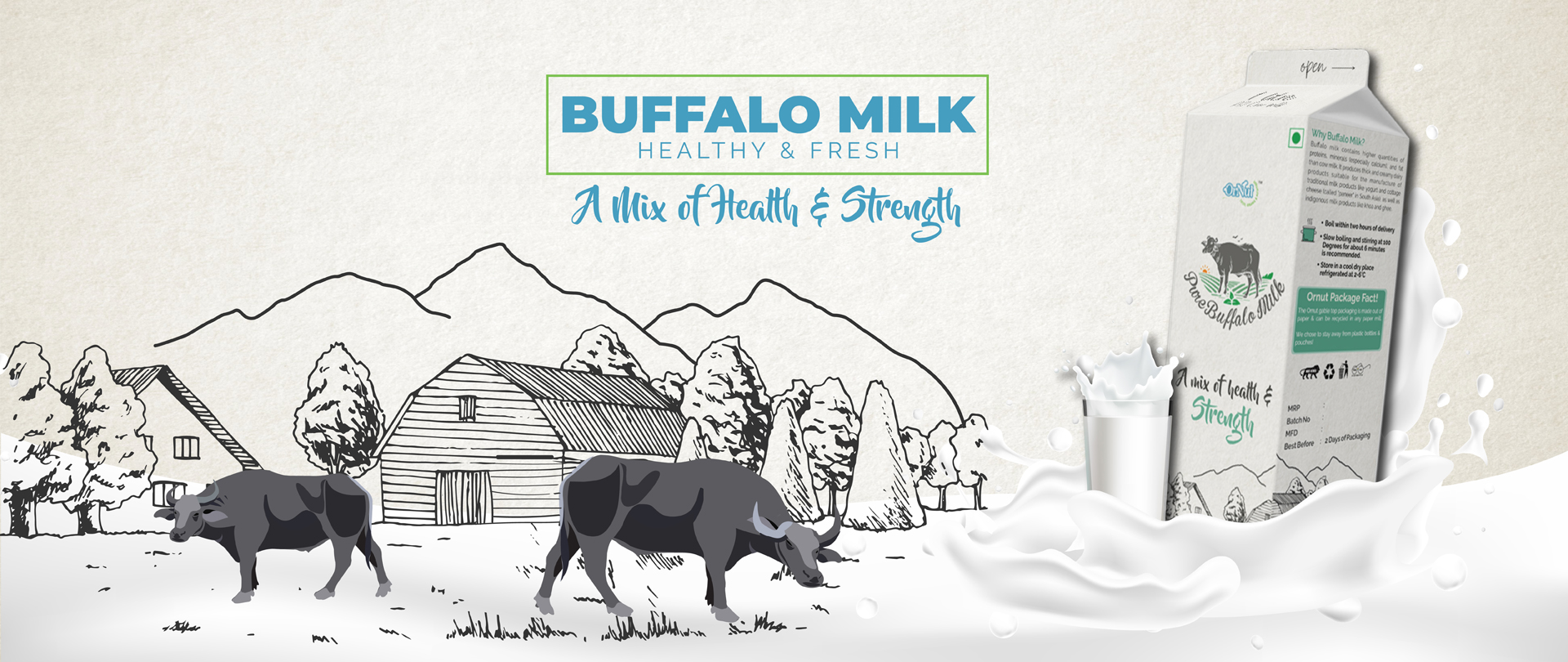 Pure Buffalo Milk